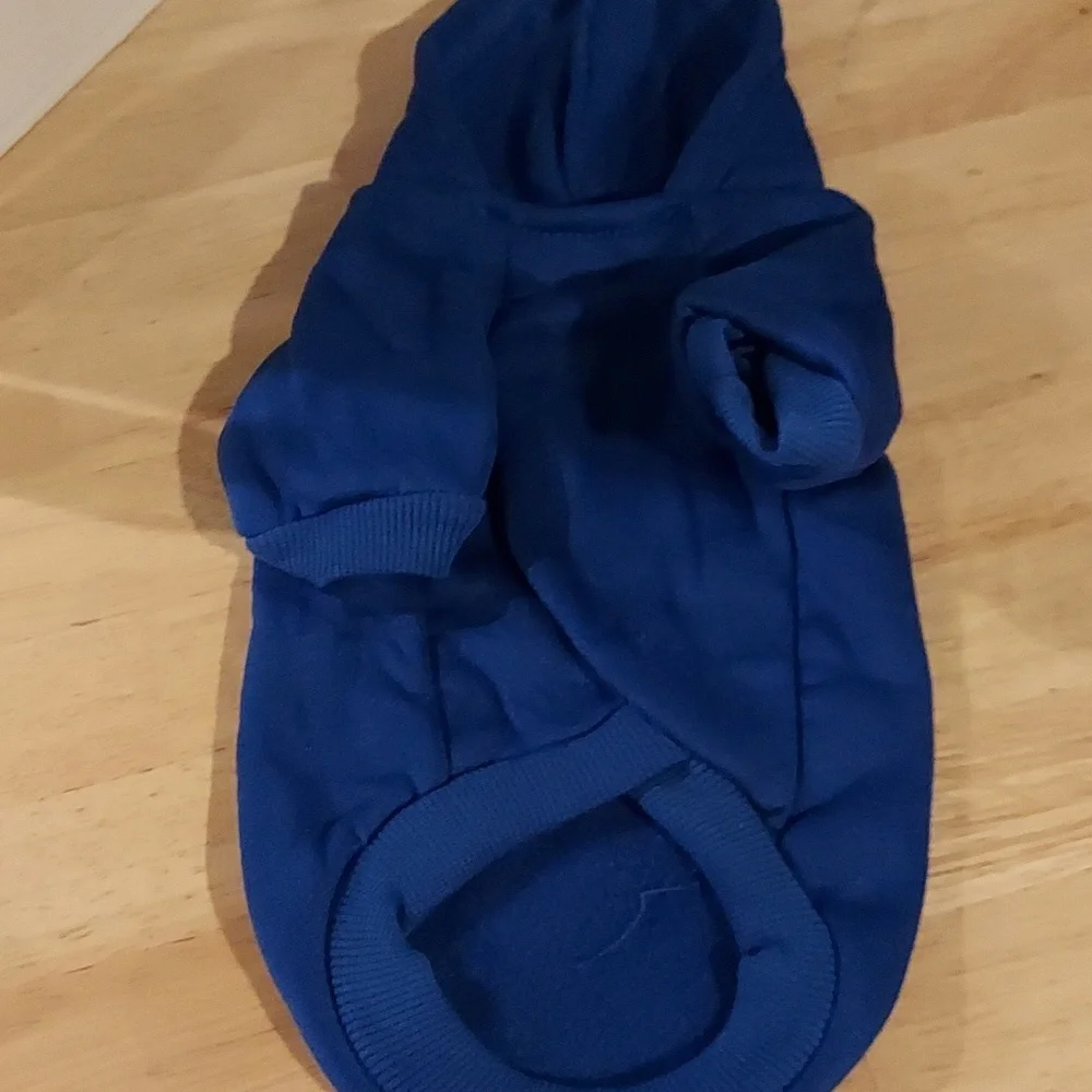 Pull-over Blue Dog Hoodie Stitch‎